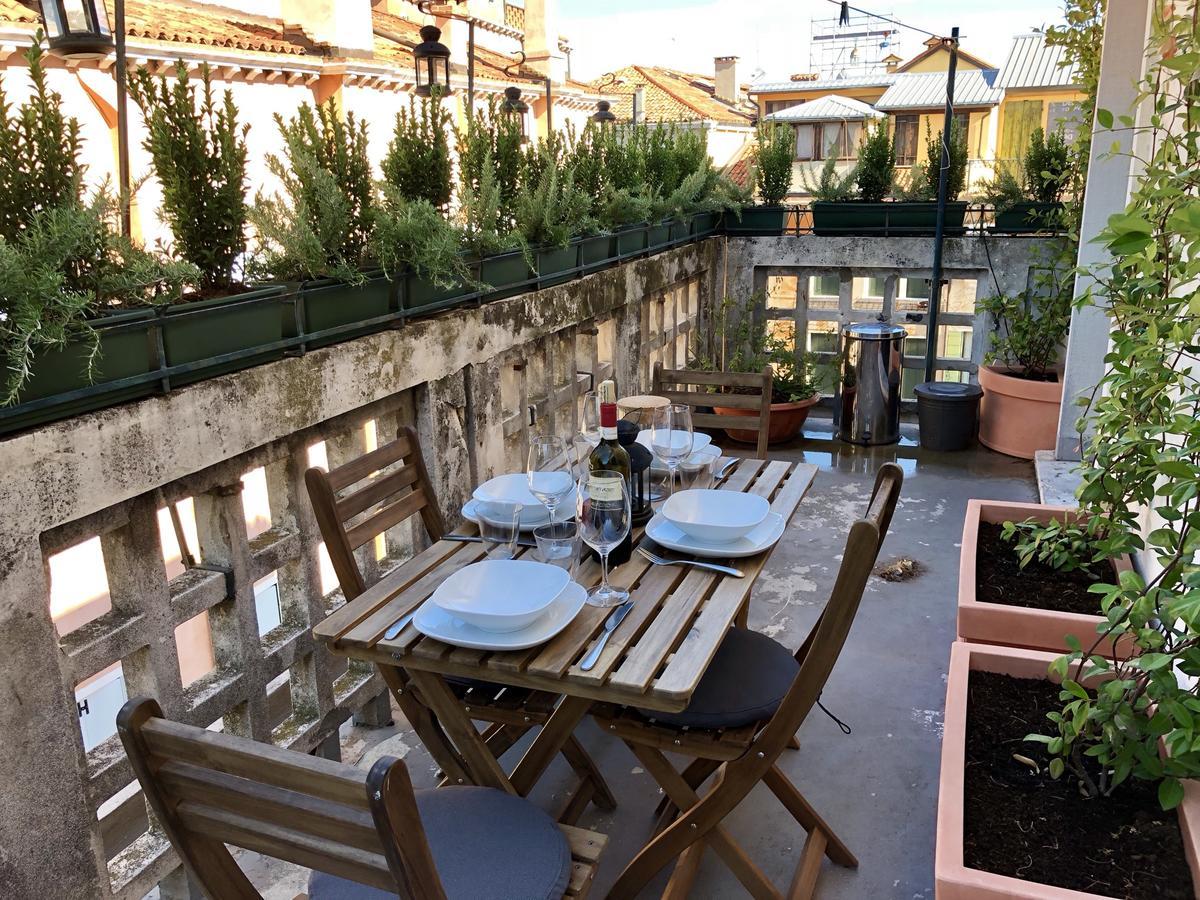 Ferienwohnung Greci Design Terrace Venedig Exterior foto