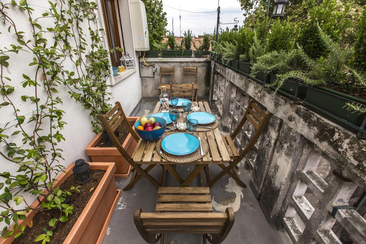 Ferienwohnung Greci Design Terrace Venedig Exterior foto